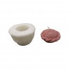 Round Gujiya Silicone Candle Mould HBY875, Niral Industries