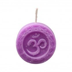 Crown Chakra Purple Colour Silicone Candle Mould HBY881, Niral Industries