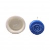 3rd Eye Ajna Chakra Indigo Colour Silicone Candle Mould HBY882, Niral Industries