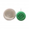 Heart Chakra Green Colour Silicone Candle Mould HBY884, Niral Industries