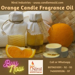 Niral’s Orange Candle Fragrance Oil