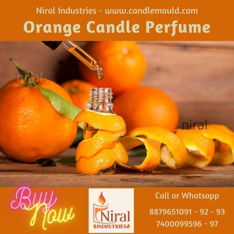 Niral’s Orange Candle Fragrance Oil Candle Perfume 25 ml