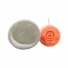 Sacral Chakra Orange Colour Silicone Candle Mould HBY886, Niral Industries