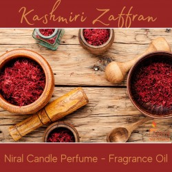 Niral’s Royal  Kashmiri Zaffrani Candle Fragrance Oil