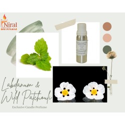 Niral’s Labdanum & Wild Patchouli Candle Fragrance Oil