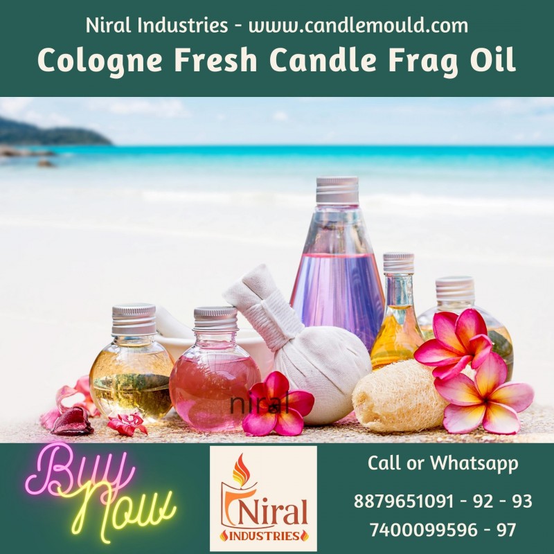 Niral’s Cologne Fresh Candle Fragrance Oil