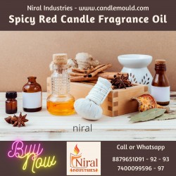 Niral’s Spicy Red Candle Fragrance Oil