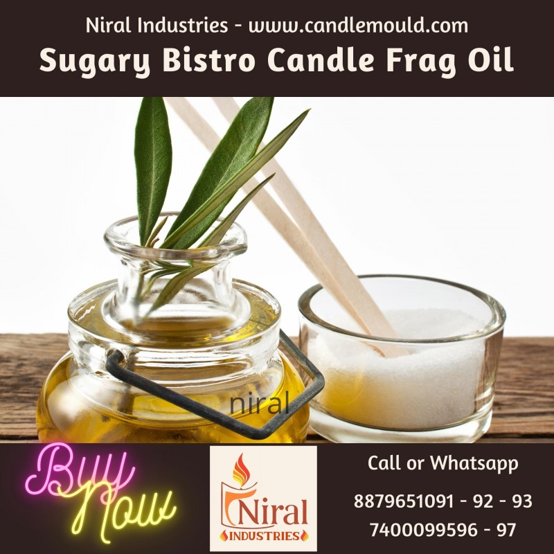 Niral’s Sugary Bistro Candle Fragrance Oil