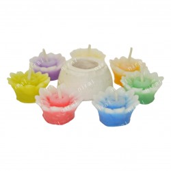 Floral Elegance Silicone Candle Mold HBY357, Niral Industries