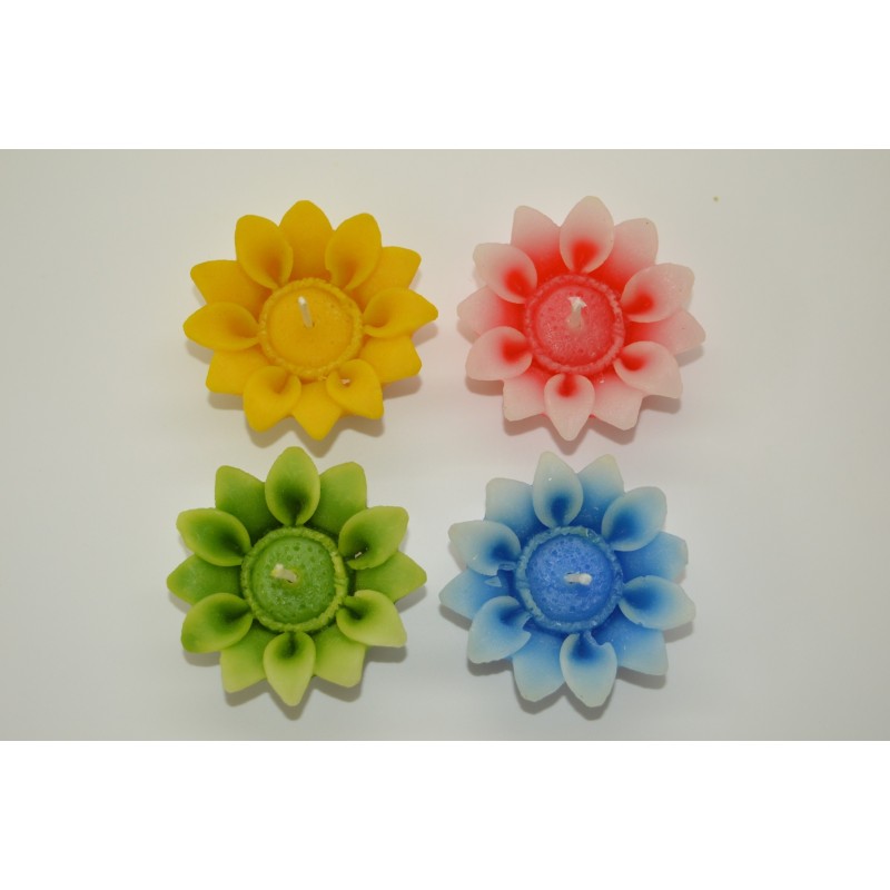 Vibrant Sunflower Silicone Candle Mold SL107, Niral Industries
