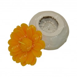Blossom Sunflower Silicone Candle Mould SL111, Niral Industries