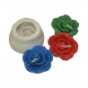 2-in-1 Rose T-Light and Candle Making Silicone Mould SL158, Niral Industries