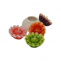 Lotus Dream Floating Flower Silicone candle Mold SL229, Niral Industries
