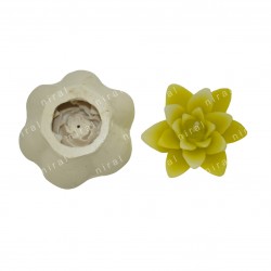 Floral Elegance Silicone Candle Mould SL259, Niral Industries