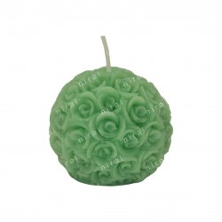 Small Rose Ball Silicone Mould, SL298, Niral Industries