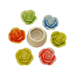 Rose Garden Delight Silicone Candle Mold SL504, Niral Industries
