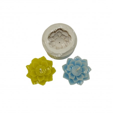 Artisan Bloom Silicone Candle Mold SL168, Niral Industries