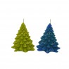 Christmas Tree Pillar Silicone Candle Mould SL567, Niral Industries