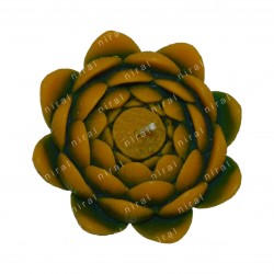 Big Lotus Flower Design Silicone Candle Mould SL691, Niral Industries