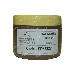 Dark Red Mica Colour Candle, Soap, Resin Craft Niral Industries