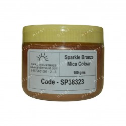 Sparkle Bronze Mica Colour Candle, Soap, Resin Craft Niral Industries