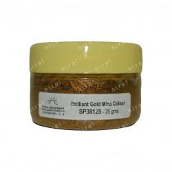 Brilliant Gold Mica Colour Candle, Soap, Resin Craft Niral Industries