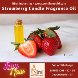 Niral's Strawberry Candle Fragrance Oil
