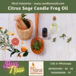 Niral's Citrus Sage Infinite Candle Fragrance Oil