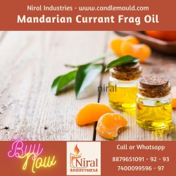 Niral's Mandarian Currant Candle Fragrance Oil