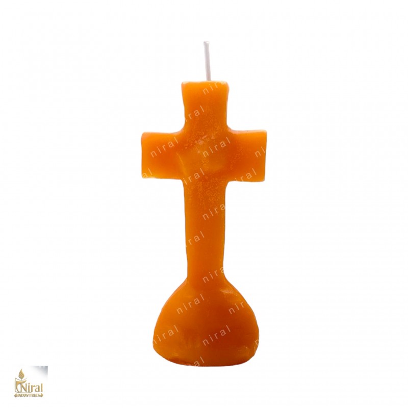 Blessed Cross Silicone Candle Mould HBY734, Niral Industries.