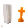 Blessed Cross Silicone Candle Mould HBY734, Niral Industries.