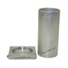 Niral's Geometry Aluminum Cylinder Dia 2 inch - Ht 5 inch