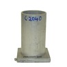 Niral's Geometry Aluminum Cylinder Dia 2 inch - Ht 4 inch