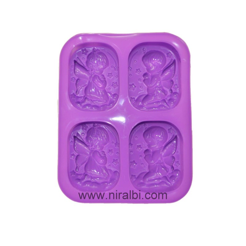 Milky Way Goat and Kid Soap Mold Tray - Melt and Pour - Cold Process - Clear PVC - Not Silicone - MW 77