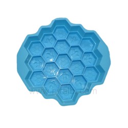19 Cavity Silicone Honeycomb Cake Mould