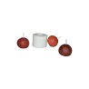 Delightful Gulab Jamun Silicone Candle Mould HBY900, Niral Industries