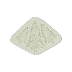 Winter Wonderland: Pine Tree Christmas Tree Fondant Silicone Mould