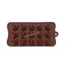Sweet Delights: Silicone 15-Cavity Circle-Shape Chocolate Dessert & Ice Cream Mould BK51103, Niral Industries