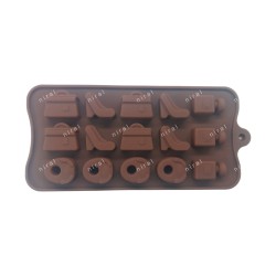 Silicone Perfume Bottle Purse Ring Shoe Shape Chocolate Candy Jelly Desert Mould BK51117, Niral Industries