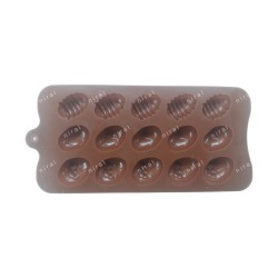 15 Cavity Silicone Easter Egg Shape Chocolate Sweet Desert Mould, BK51120 Niral Industries