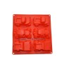 Adventurous 6-Cavity Truck and Car Silicone Soap Mould