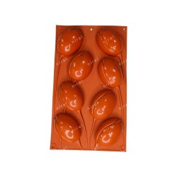Blooming Delights: 8-Cavity Tulip Silicone Chocolate Mould