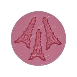 Elegant Eiffel Tower Sugar Craft Mould