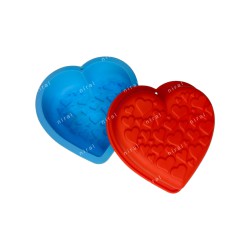 Silicone Small Heart Design Pan Cake, Muffins, Pastry, Chocolate Baking Mould