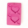 Arrow through the Heart Silicone Mould SP32404, Niral Industries