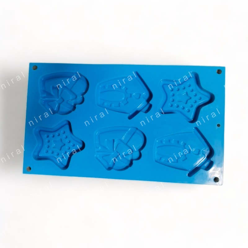 Cosmic Love Nest: Star, Heart, and House Silicone Mould SP32409, Niral Industries