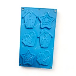 Cosmic Love Nest: Star, Heart, and House Silicone Mould SP32409, Niral Industries