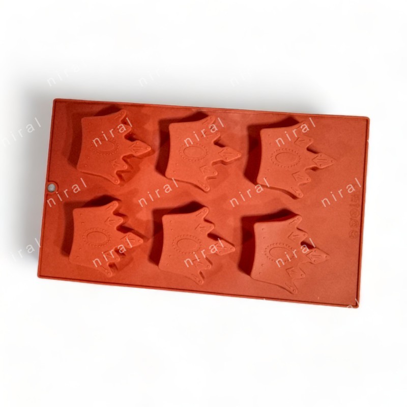 Regal Crown Delights: Silicone Baking Mould SP32414, Niral Industries