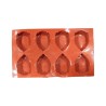 8 Cavity Crown Design Silicone Mould for Soap, Chocolate making SP32419, Niral Industries