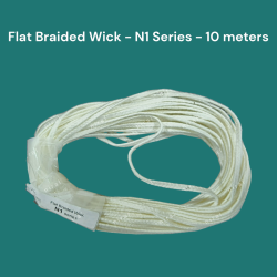 Flat Braided Wick - N1 Series